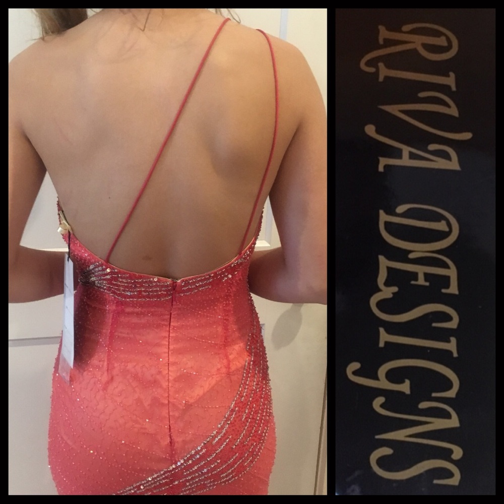 NWT RIVA DESIGNS FORMAL HOMECOMING PROM LONG DRESS